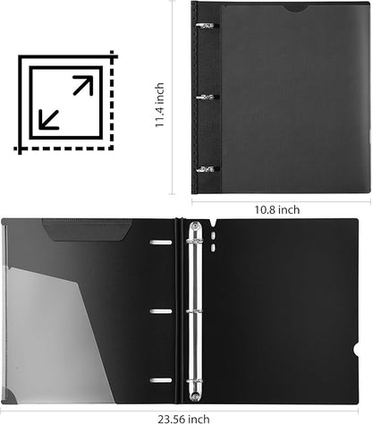 WOT I Telescoping 3 Ring Binder 1 Inch, Expandable Binder - Image 7