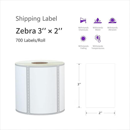 AveneMark 12 Rolls 3” X 2” Direct Thermal Labels - Image 2