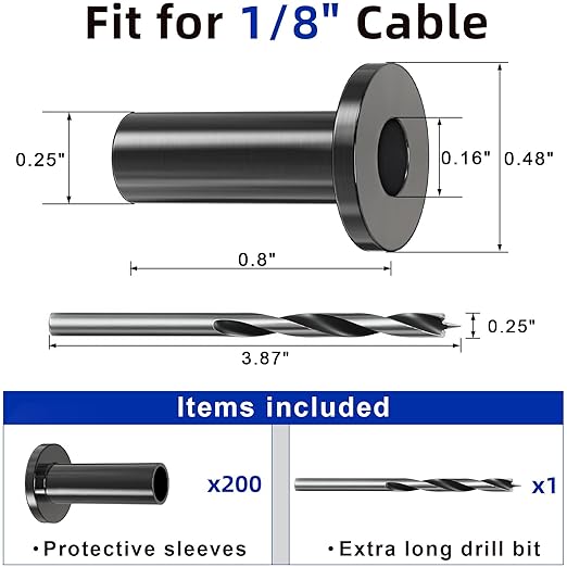 200 Pack Cable Railing Protector Sleeves - Image 7
