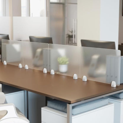 tonchean 4PCS Desk Dividers Office Partitions, Privacy Desk Panel Protective - Image 9