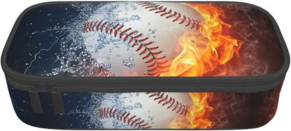 HKHEHOP Baseball Ball Pencil Case Big Capacity Storage Pencil Pouch Stationery - Image 9