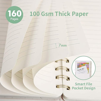 Spiral Notebook-5.75" x 8.125" College Ruled Journal - Image 4