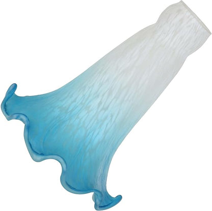 Bieye LS04S Lily Flower Blown Glass Lampshade by Bieye