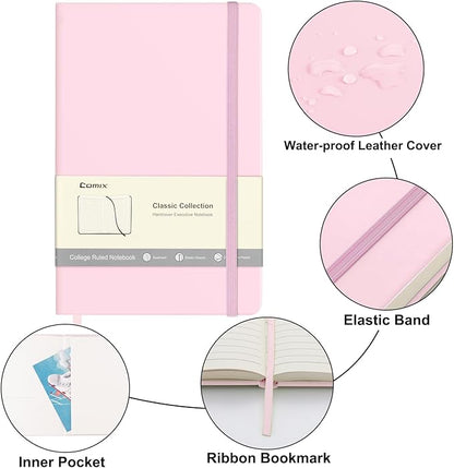 Comix Lined Journal Notebook for Women Men, Journaling Notebooks for Office - Image 3