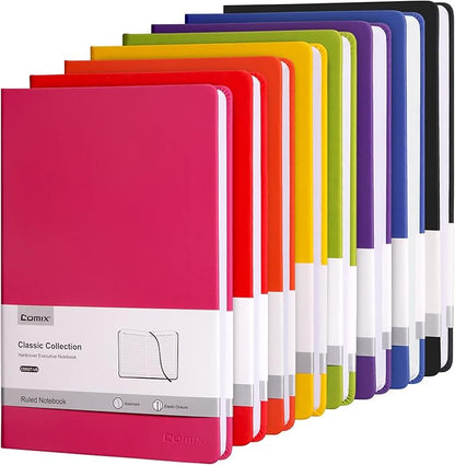 Comix 8 Pack Lined Journal Notebooks by Comix