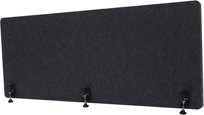 DouSeiAi Clamp-On Desk Divider, Desk Privacy Panel, Office Sound Absorbing by DouSeiAi