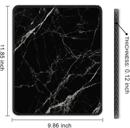 Auhoahsil Mouse Pad, 12 x 10 in Nature Marble Theme Computer Mouse Pad - Image 7