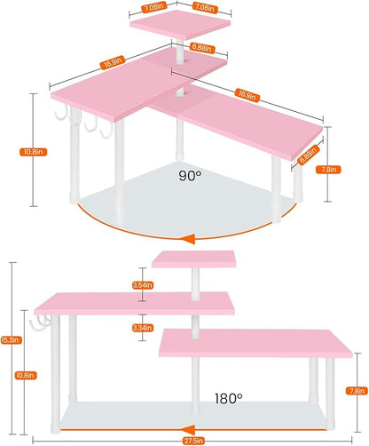 Homode 3-Tier Counter Organizer Shelf - Image 2