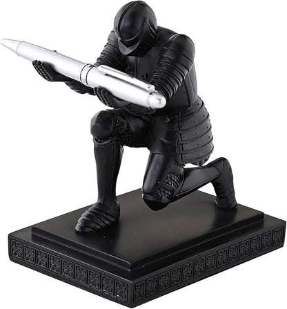 Amoysanli Knight Pen Holder Desk Organizers and Accessories Desk Decor Resin by Amoysanli