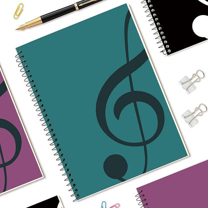 MOREYES Music Notebook Composition Manuscript Staff Notebook - Image 4