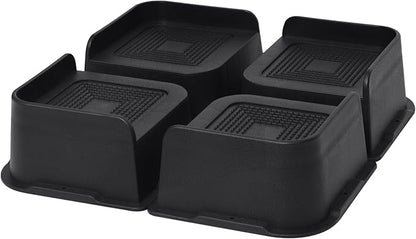 MXMZHXU Bed Risers 2 inch, 3 inch, 4 inch, 6 inch or 8 inch Heavy Duty by MXMZHXU