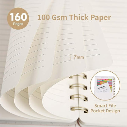 Spiral Notebook-5.75" x 8.125" College Ruled Journal - Image 4