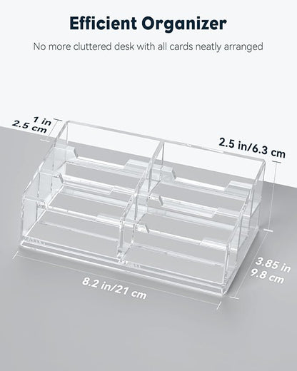 Uniclife Acrylic Business Card Holder - Image 2