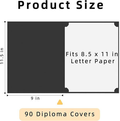 HAUTOCO 90 Pcs Certificate Holders, Graduation - Image 2