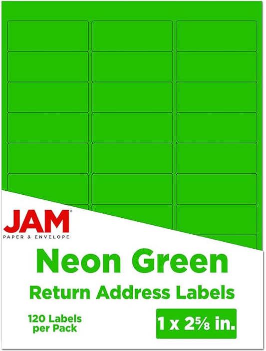 JAM PAPER Return Address Labels by JAMPaper