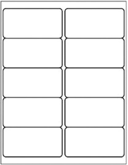 BESTEASY 2x4 Shipping Labels, FBA 10 Up Address mailing Labels, 100 Sheets by BESTEASYLABELPRINTER