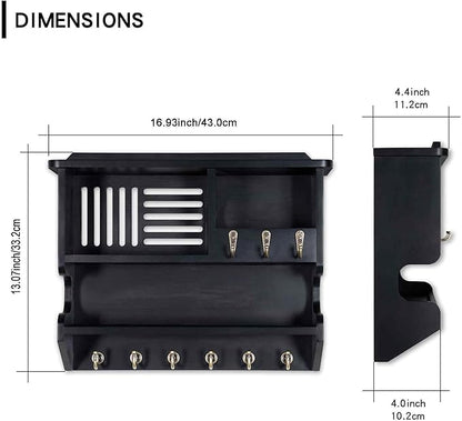 Mutsault Key Holder for Wall, Mail and Key Holder for Home Decor, Key and Mail - Image 4