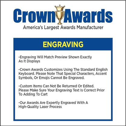Crown Awards Emerald Crystal Clock – Personalized Jade‑Tone Desk Clock - Image 3