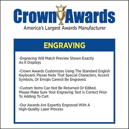 Crown Awards Personalized Jade Horizon Crystal Clock – Premium Jade Crystal - Image 5