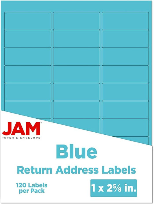 JAM PAPER Return Address Labels by JAMPaper