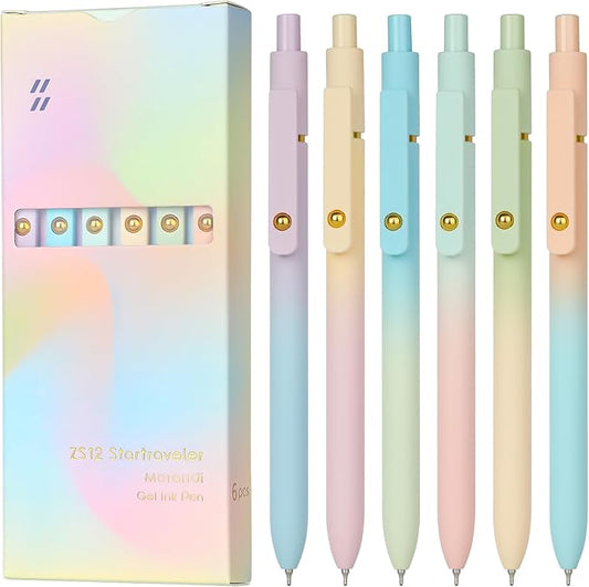 Ddaowanx Gel Pens, 0.7mm Quick Dry Black Ink, Fine Point Smooth Writing Pen by Ddaowanx