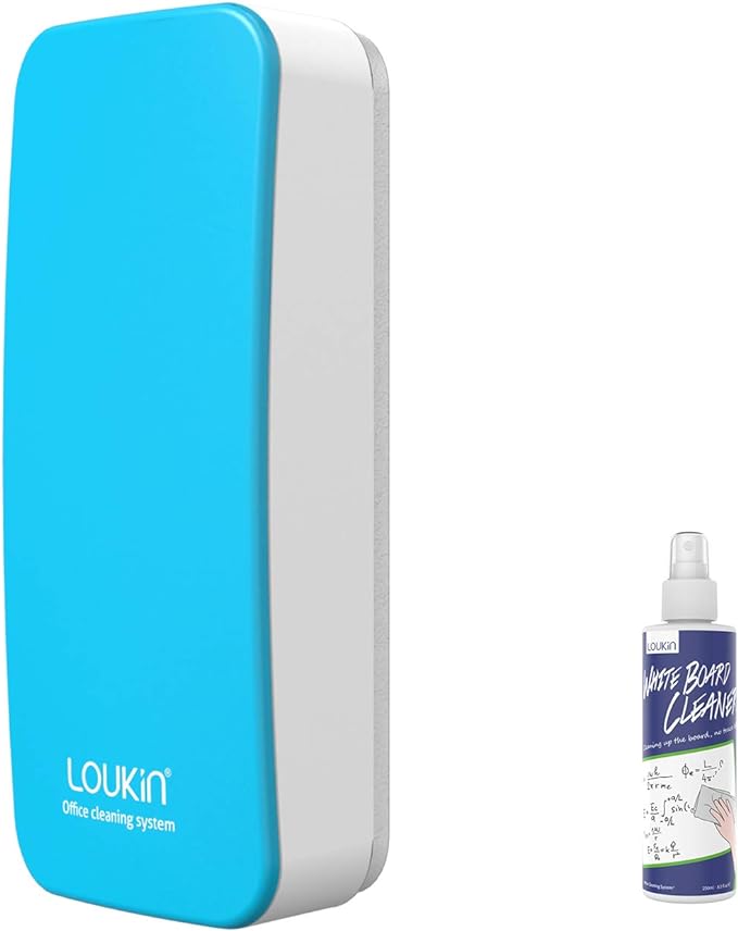 loukin Magnetic Dry Erase Eraser, Glass Board Remover, 3.4 fl oz Whiteboard by LOUKIN