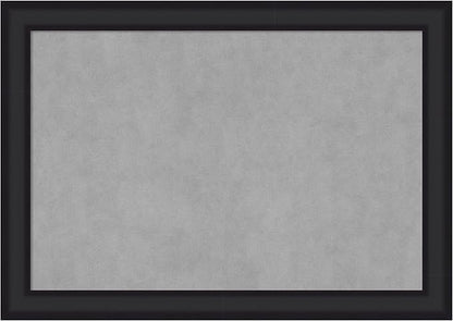 Amanti Art Black Framed Magnetic Board 29x41 Large Vision Board by AmantiArt