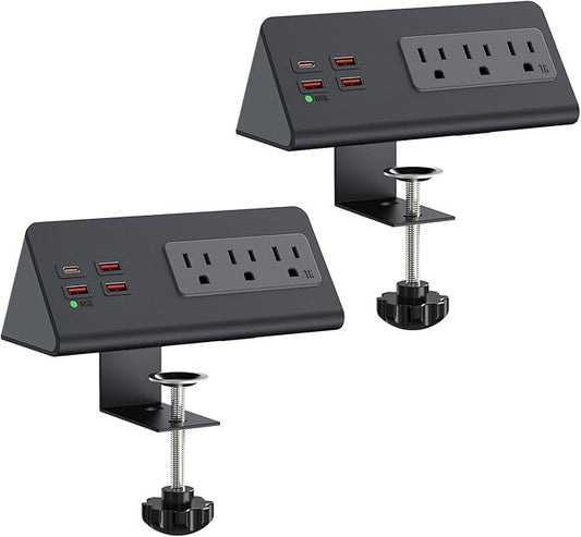 Nightstand Charging Station, Nightstand Edge Power Strip by Haiaoyyds