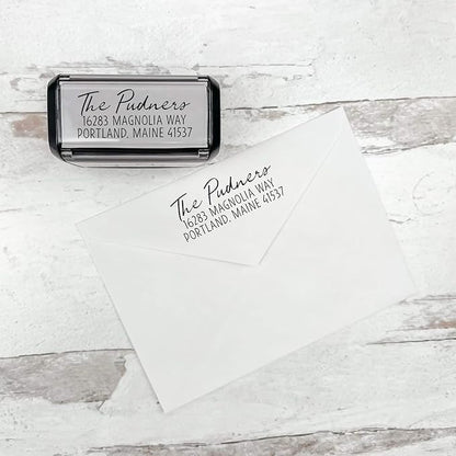 Self Inking Modern Address Stamps | Custom Return Address Stamper - Image 7