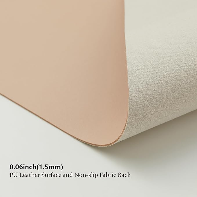 Large Desk Mat - 47.2"x 17" Non-Slip PU Desk Pad - Image 4