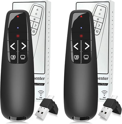 Wireless Presentation Clicker PowerPoint Presenter Remote: Clicker by VILNIU%C2%AEPresentationClicker