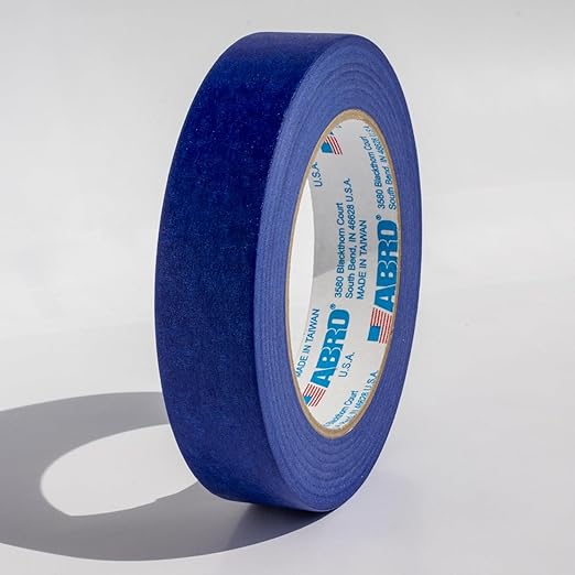 ABRO 36 Pack Blue Painters Tape: 24mm x 55M All Purpose Blue Tape, Temporary - Image 7