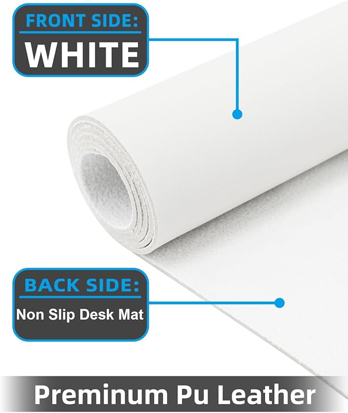 Leather Desk Protector, Office Laptop Mat - Image 2