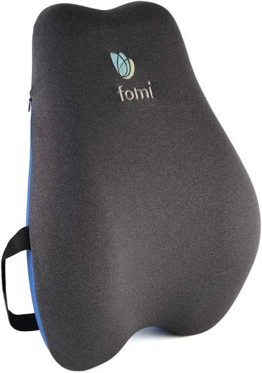 FOMI Extra High Back Lumbar Support Pillow | Thick Thoracic Foam Pad by FOMI