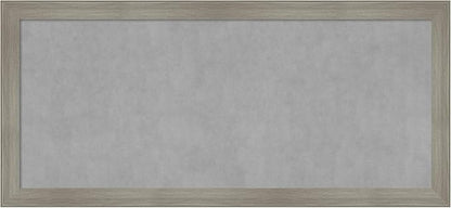 Amanti Art Grey Framed Magnetic Board 24x52 Oversize Vision Board by AmantiArt