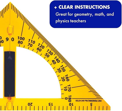 Helix - Magnetic Classroom Whiteboard Geometry 4 Piece Set - Compass - 2 - Image 5