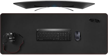 ZORESYN Desk Pad, PU Leather Desk Blotter Protector, Large Gaming Mousepad Desk by ZORESYN