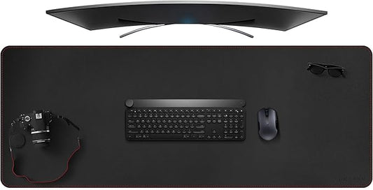 ZORESYN Desk Pad, PU Leather Desk Blotter Protector, Large Gaming Mousepad Desk by ZORESYN