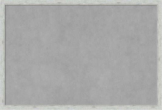 Amanti Art Silver Framed Magnetic Board 17x25 Medium Vision Board by AmantiArt