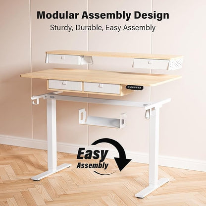 Kingant 55 x 24 Inch Electric Standing Desk - Image 8