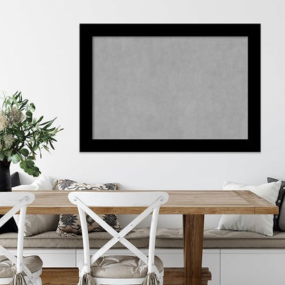 Amanti Art Black Framed Magnetic Board 29x41 Large Vision Board - Image 5