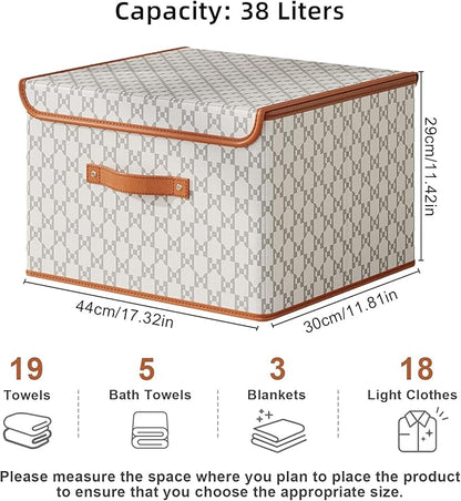 Tuza 4 Pack Fabric Storage Bins - Image 2