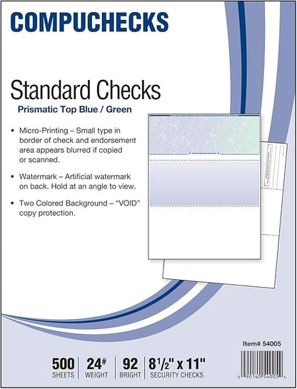 Compuchecks Check on Top Blank Check Paper by Compuchecks