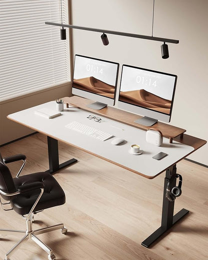 YSAGi Leather Desk Protector, Office Mat, Large Mouse Mat, Non-Slip PU Leather - Image 3