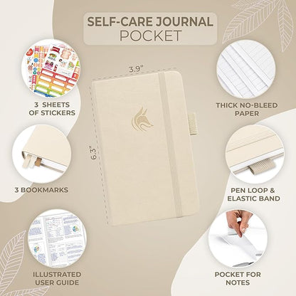 Clever Fox Self-Care Journal Pocket – Daily Reflection Notebook – Mental Health - Image 5