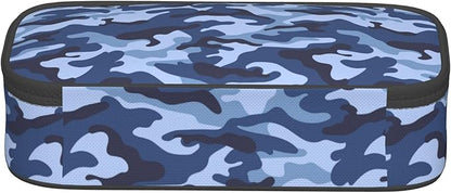 YIJIUWKIS Kids Adults Camo Style Pencil Case Blue Pencil Box - Image 7