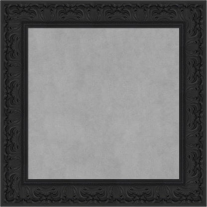 Amanti Art Black Framed Magnetic Board 27x27 Medium Vision Board by AmantiArt