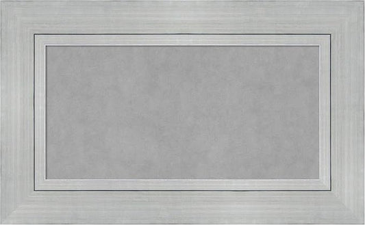 Amanti Art Silver Framed Magnetic Board 19x31 Small Vision Board by AmantiArt