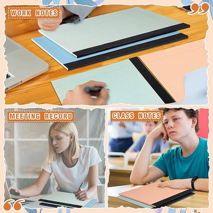 Lincia 12 Pcs 11" x 9.5" Legal Pads College Ruled Notepad Landscape Notebook - Image 5