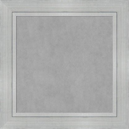 Amanti Art Silver Framed Magnetic Board 31x31 Medium Vision Board by AmantiArt